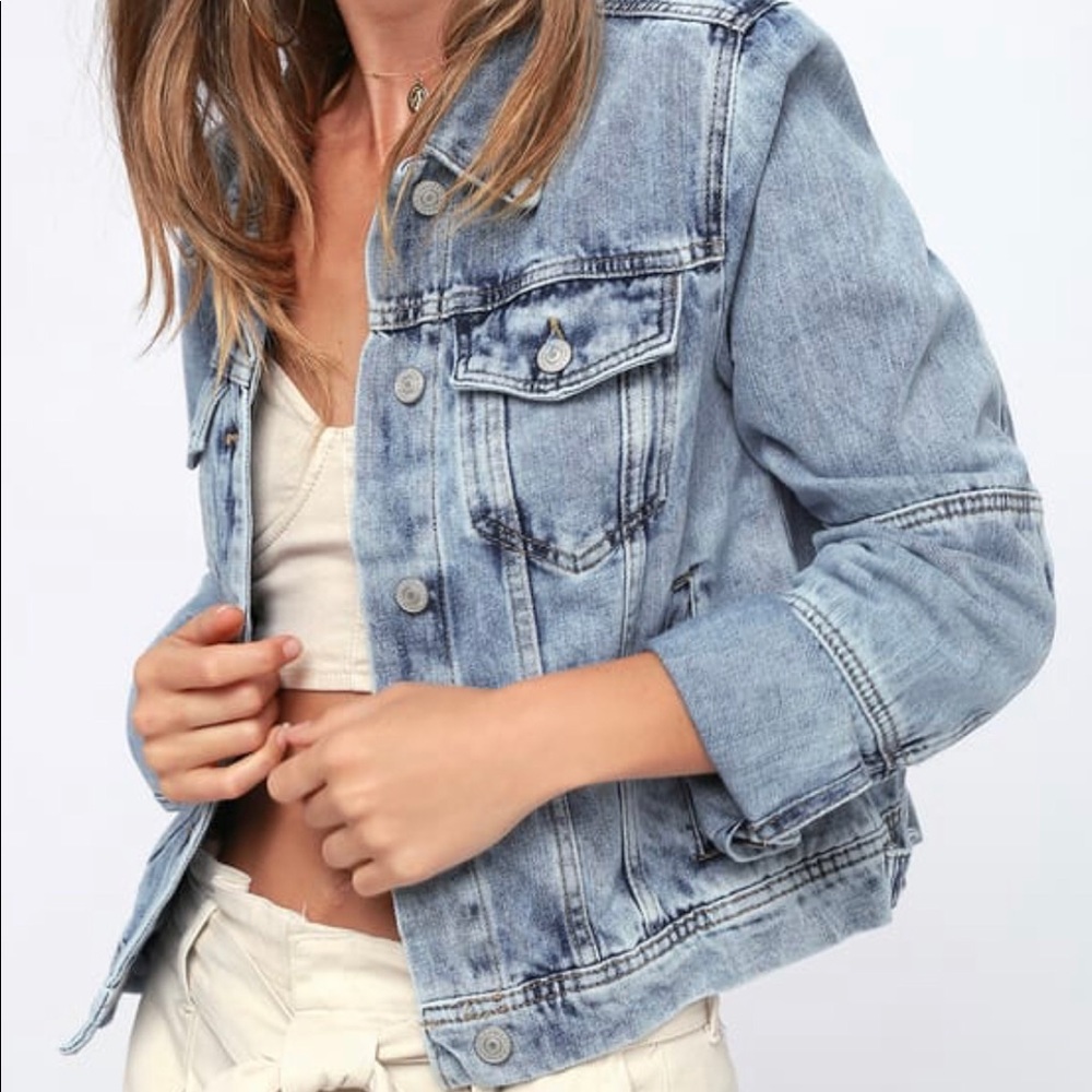 Free people - Light wash rumors jean jacket